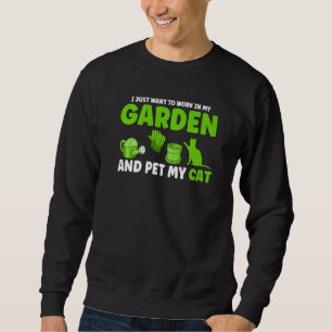 Ik wil alleen werken in mijn Planten 1 Trui