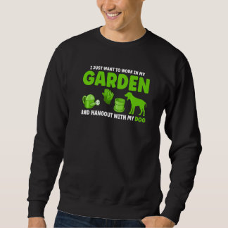 Ik wil alleen werken in mijn tuinbouw trui