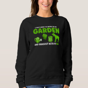 Ik wil alleen werken in mijn tuinbouw trui