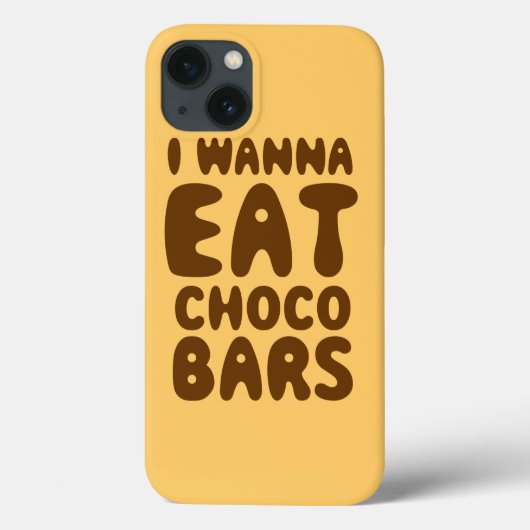 Ik wil Choco Bars eten Case-Mate iPhone Case (Achterkant)