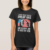 Ik wil dat ik bedoel Twitter-twitteraars, goedkope T-shirt (Voorkant)