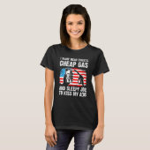 Ik wil dat ik bedoel Twitter-twitteraars, goedkope T-shirt (Voorkant volledig)