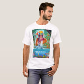 Ik wil dat je het milieu beschermt Aangepaste teks T-shirt (Voorkant volledig)