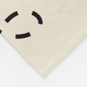 Ik wil dat je mijn Valentijn wordt Fleece Deken (Hoek)