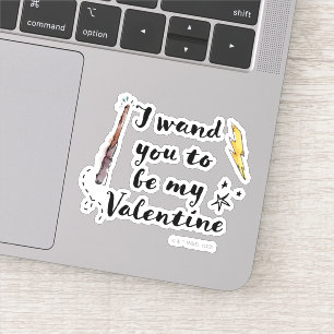 Ik wil dat je mijn Valentijn wordt Sticker