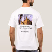 "Ik wil dat we beter vreemden zijn." T-shirt (Achterkant)