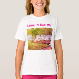 Ik wil dit besturen t-shirt