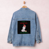 Ik wil een hippopotamus voor Kerstmis. Denim Jacket (Hangar)