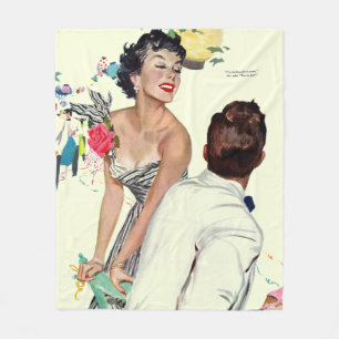 Ik wil een Man 2 Fleece Deken