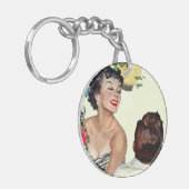 Ik wil een Man Sleutelhanger (Voorkant Links)