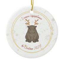 Ik wil een nijlpaardenrendier voor Kerstmis 2025 
