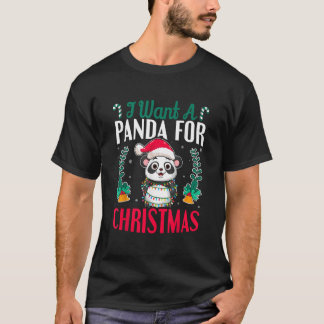 Ik Wil Een Panda Voor Kawaii Panda T-shirt