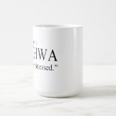 Ik wil een schwa worden koffiemok (Center)