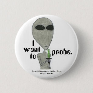 Ik wil een sonde. ronde button 5,7 cm