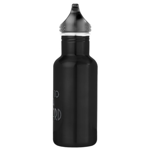 Ik wil een wizard worden waterfles  (Rechts)