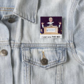 Ik wil er zo'n grote. vierkante button 5,1 cm (In situ)