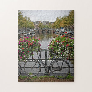 Ik wil fietsen in Amsterdam - Puzzel Legpuzzel