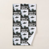 Ik wil geloven bad handdoek (Handdoek)