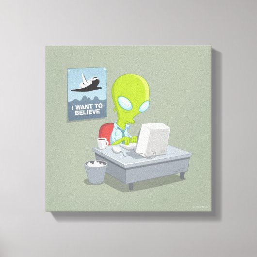 Ik wil geloven canvas afdruk (Voorkant)