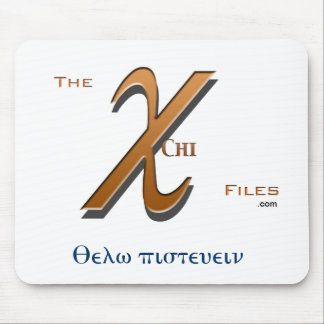 "Ik wil geloven" Chi Files Mousepad Muismat