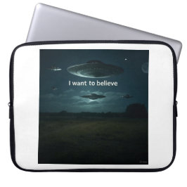 Ik wil geloven laptop sleeve
