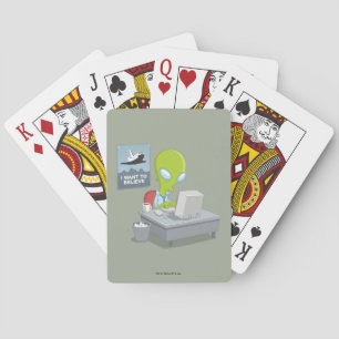 Ik wil geloven pokerkaarten