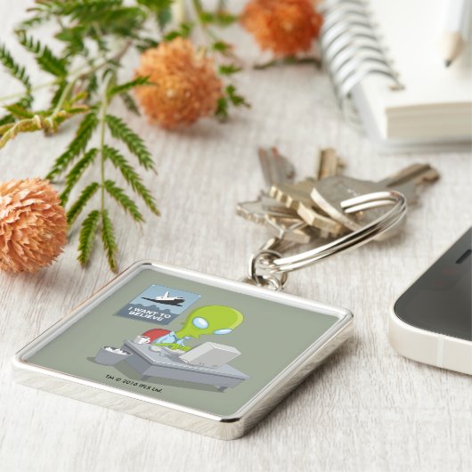 Ik wil geloven sleutelhanger (Zijkant)