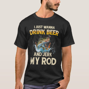 Ik wil gewoon bier Drinken en mijn staaf grappige T-shirt