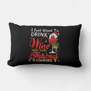 Ik wil gewoon drink en kersttaart bakken kussen