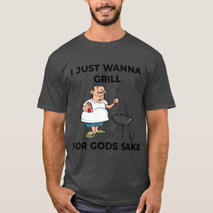 Ik Wil Gewoon Grillen In Hemelsnaam Boomer Meme Jo T-shirt