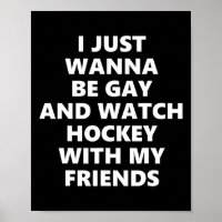 Ik wil gewoon homo zijn en hockey kijken met mijn