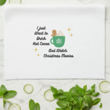 Ik wil gewoon Hot Cocoa Drinken op een