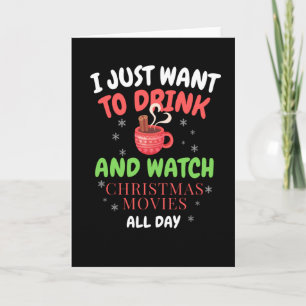 Ik wil gewoon kerstfilms kijken kaart