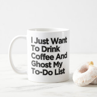 Ik wil gewoon koffie Drinken met een beetje sarcas Koffiemok