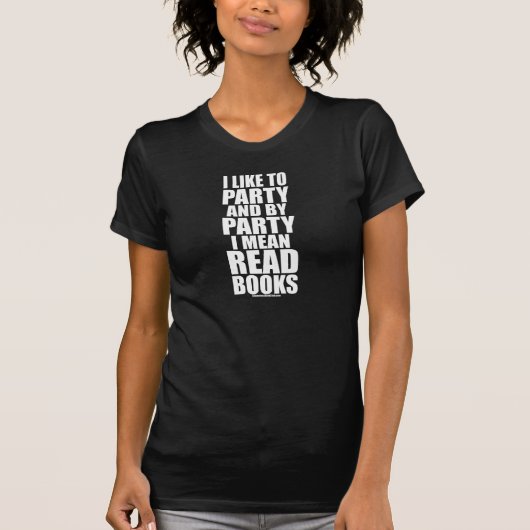 Ik wil graag dat ik boeken lees. t-shirt (Voorkant)