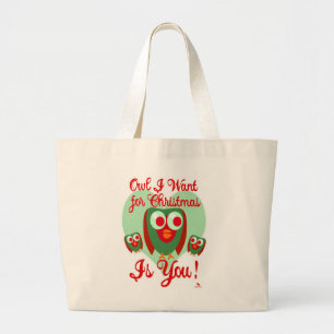 IK WIL GRAAG GRAAG Vun Vakantiemotto. Grote Tote Bag