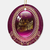 Ik wil graag naar Allah, moskee Keramisch Ornament (Links)