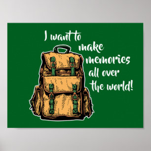 Ik wil herinneringen maken poster
