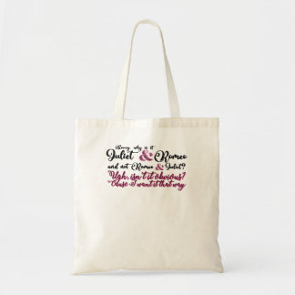 Ik wil het zo - en Juliet musical Tote Bag