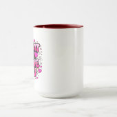 Ik wil je dienen - Romantisch hartontwerp Mok (Midden)