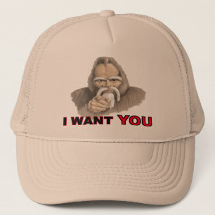 Ik wil je: Gone Squatchin Trucker Hat Pet