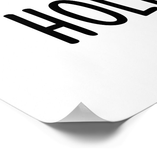 Ik wil je ham Funny Pig Pun vasthouden Poster (Hoek)