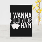 Ik wil je ham vasthouden  kaart (Gele Bloem)