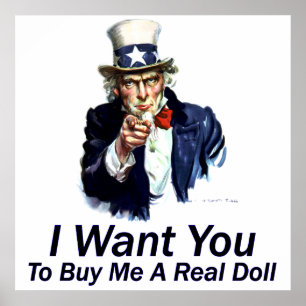 Ik wil je: ik koop een echt Poster dollar