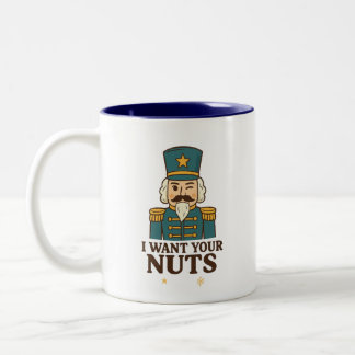 Ik wil je noten - Notenkraker Twee-Tons Mok