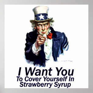 Ik wil je: Om je eigen Poster te Hoesjes