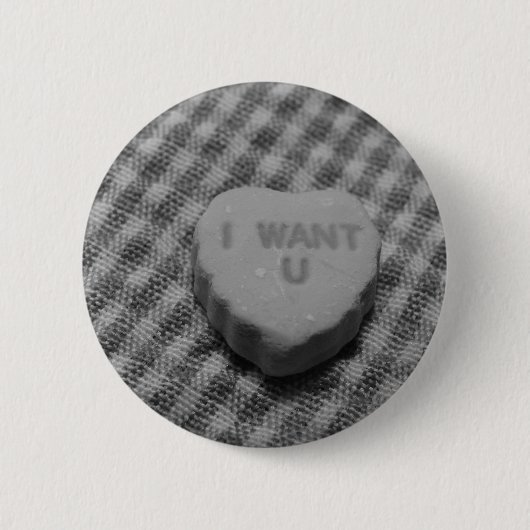 Ik wil je ronde button 5,7 cm (Voorkant)