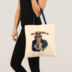 Ik wil je   Uncle Sam  Mooi Grappig Tote Bag