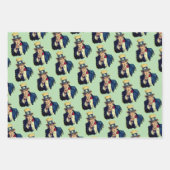 Ik wil je | Uncle Sam Retro Mooi Inpakpapier Vel (Voorkant 2)