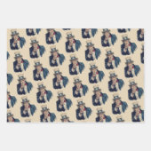 Ik wil je | Uncle Sam Retro Mooi Inpakpapier Vel (Voorkant)